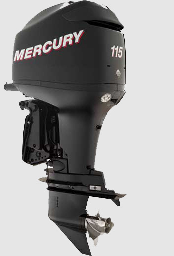 Mercury 115 Motor in Sportfisherman's Center